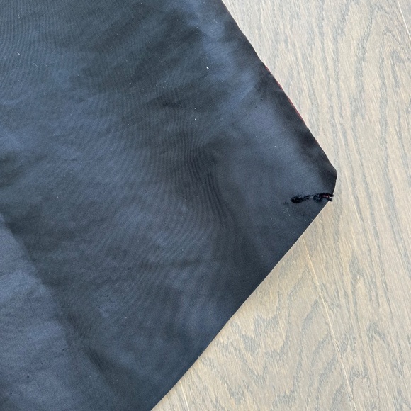 Hutch Monet Strapless Dress Ball Gown High Low Pink Black Colorblock  - Size 8 - Picture 7 of 10